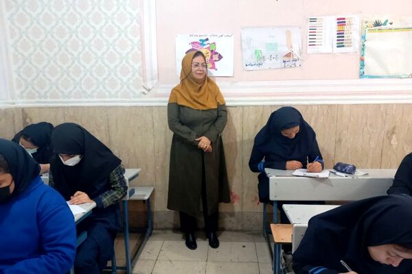برگزاری آزمون شبه تیمز شماره۲ در دبیرستان ارمغان