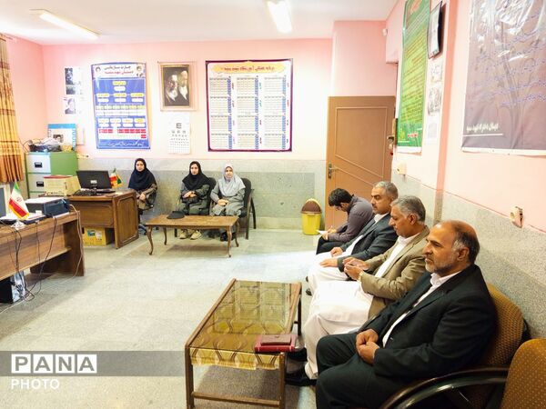 مانور بازگشایی مدارس در شهرستان میرجاوه 