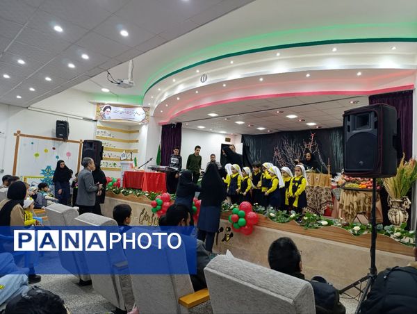 برگزاری جشن یلدا برای کودکان پیش دبستانی در خلیل آباد 