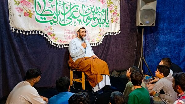 نقش آفرینی نوجوانان در خط ولایت جشن غدیر هیات دانش‌آموزی مسجد امام عصر (عج)
