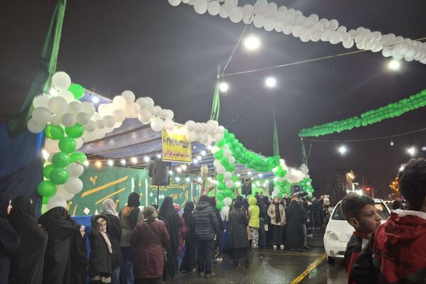 جشن نیمه شعبان در حرم عبدالعظیم حسنی(ع)