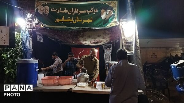 موکب سرداران مقاومت در شب صد و هفتاد و سوم 