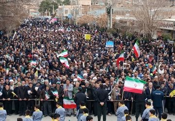 حضور نهاوندی‌ها در راهپیمایی۲۲ بهمن 