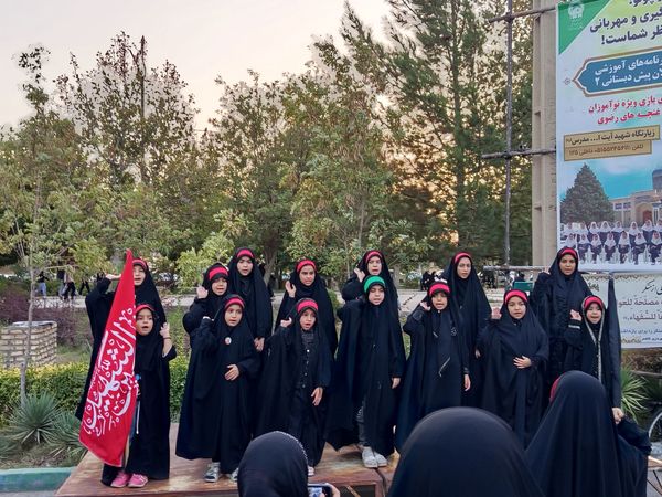 پیاده روی جاماندگان اربعین در کاشمر