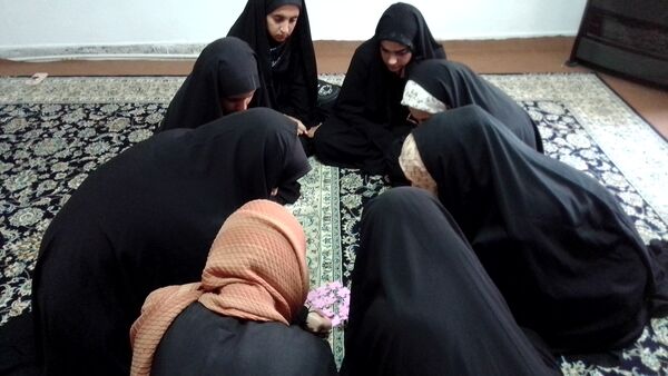 برپایی هیات جاماندگان از پیاده‌‌روی اربعین در شهر آشخانه 