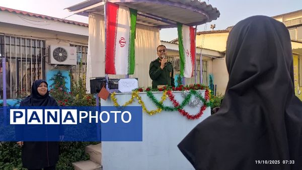 معارفه فرمانده بسیج دانش‌آموزی در کردکوی