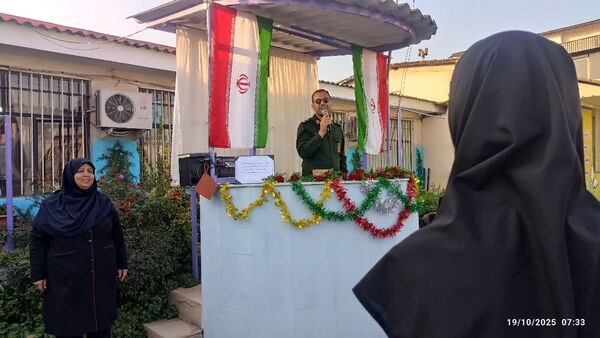معارفه فرمانده بسیج دانش‌آموزی در کردکوی