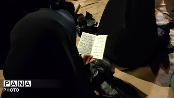 حضور گسترده مردم در اجتماع شبانه بلوار فضل
