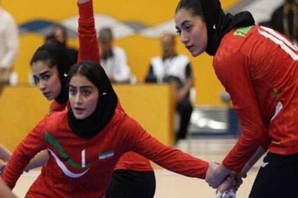 کبدی بانوان ایران با شکست مقابل هند به مدال نقره رسید