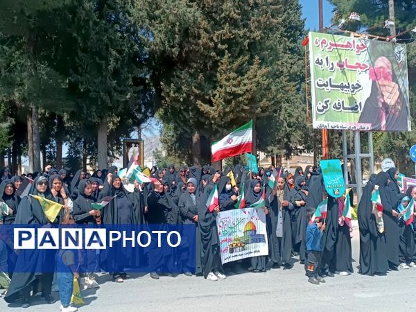 راهپیمایی روزجهانی قدس در شهرستان آبدانان 