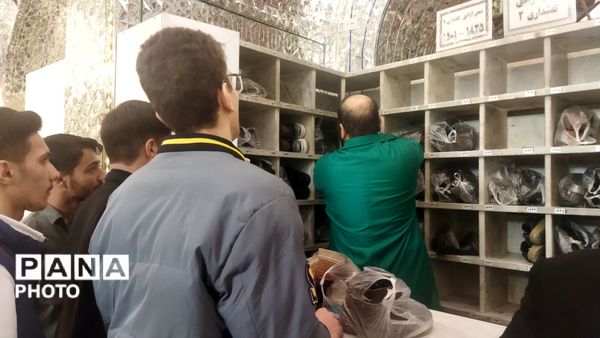 گذری بر اردوی زیارتی حرم مطهر رضوی دبیرستان شاهد ابوذر غفاری نیشابور 