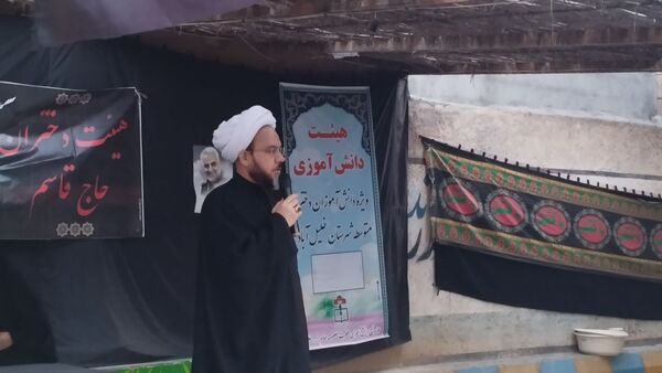 بازدید مسئولین اداره آموزش و پرورش از هیئت دانش آموزی دختران حاج قاسم 