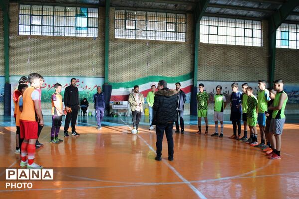 اختتامیه مسابقات فوتسال بین‌مدرسه‌ای پسران جام اقتدار ایران در پردیس