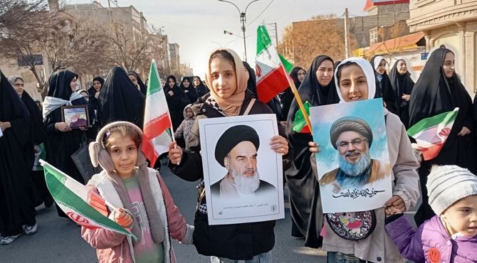 خروش مردم جعفریه علیه اغتشاشگران تروریست