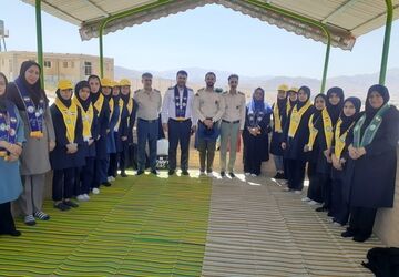 پیش‌اردوی دختران پیشتاز خراسان شمالی در اردوگاه شهید چمران بجنورد