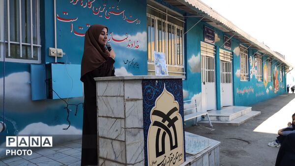 تجلی سلامت و فرهنگ در دبیرستان امام حسین(ع) 