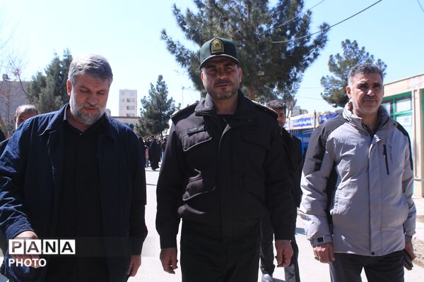 تشییع پیکر شهید سرگرد «جواد عبدی» در حملات آمریکایی - صهیونی