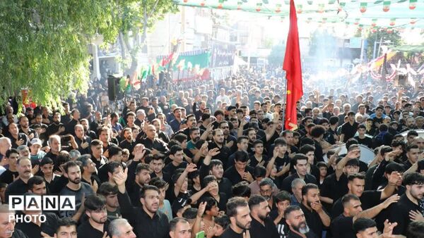 قاب‌های سرخ تاسوعا؛ روایت تصویری پانا از سوگواری علمدار دشت کربلا
