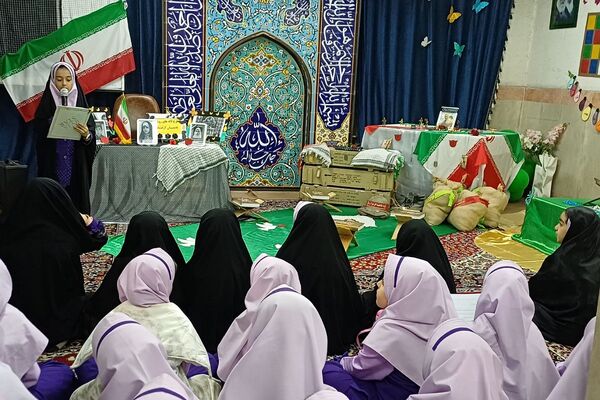 اجرای طرح «لاله‌های روشن» در دبستان آزاده ناحیه دو شهرری 
