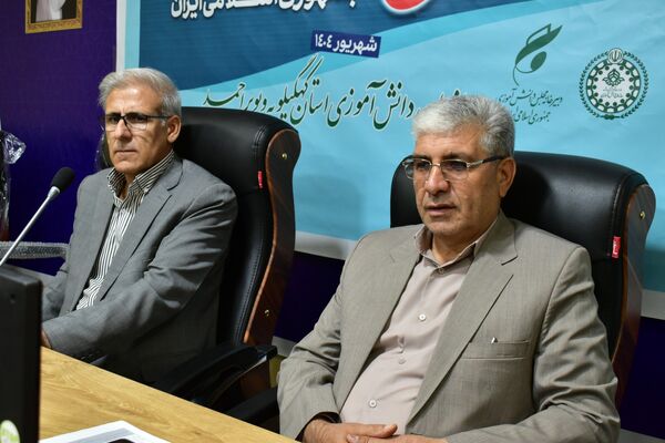افتتاحیه دوازدهمین دوره مجلس دانش‌آموزی در یاسوج _۲