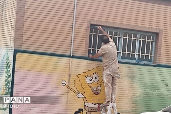 مدرسه شهید عیسی وند، آماده برای سال تحصیلی جدید با پروژه مهر