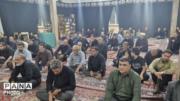 اجتماعات شبانه مردم غیور با اقتدار الشتر در مسجد امام رضا (ع)