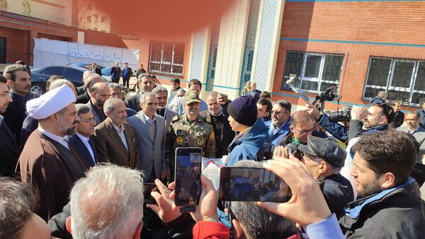 افتتاح مدرسه خیرساز بهنامجو در آبشناسان با حضور وزیر آموزش و پرورش