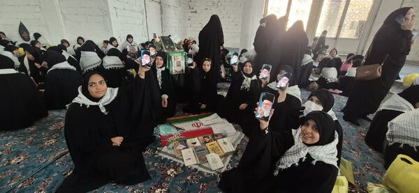 برگزاری اجتماع بزرگ حلقه صالحین در مصلی کرج 