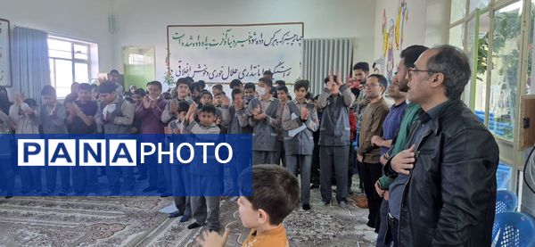 جشن مدرسه حضرت علی (ع) و کانون لقمان برای دانش‌آموزان با نیازهای ویژه کاشمر