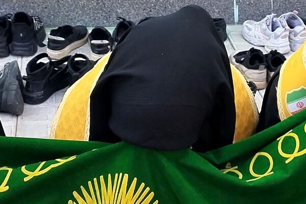 مراسم فاطمیه در مدرسه والدین آناخاتون تبریز