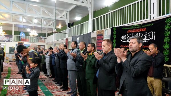 اقامه نماز عبادی سیاسی جمعه در شهر دارالسادات بار نیشابور 