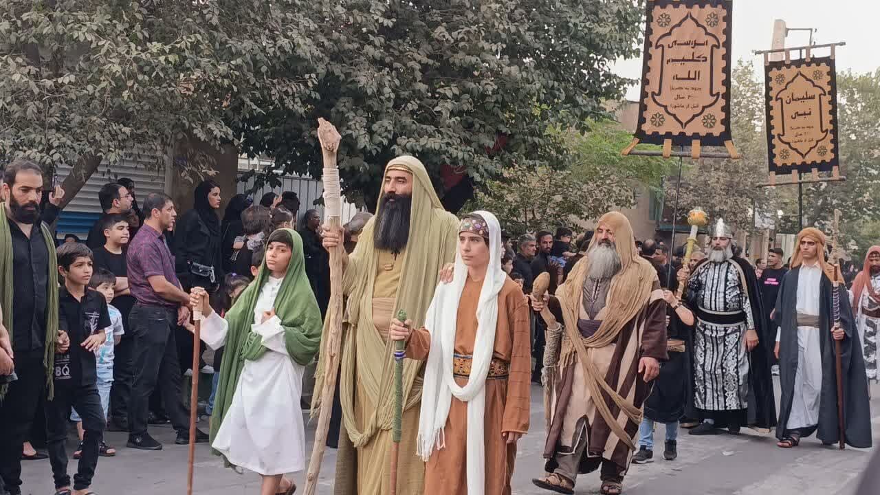 آیین ملی مذهبی خیمه‌برداری و خیمه‌کوبی در شهر تاریخی نوش آباد