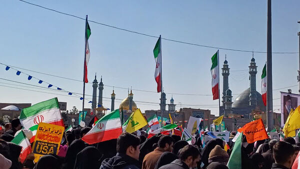 راهپیمایی 22 بهمن در قم -2