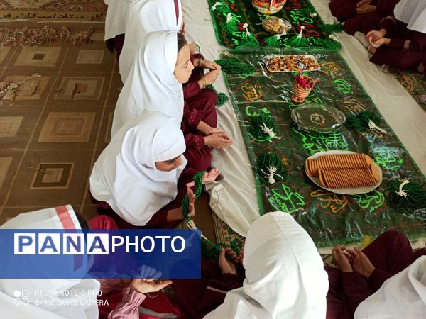 سفره صلوات و سه‌شنبه‌های مهدوی در دبستان شهید ابراهیم تنیده؛ جلوه‌ای از عشق و انتظار