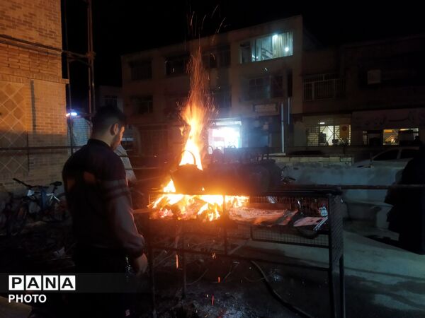 موکب مردمی «مادر بی‌نشان»؛ روایت عشق و خدمت در مرند