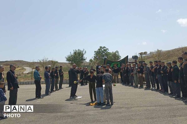 عزاداری شهرستان راز جرگلان در شهادت امام رضا (ع)