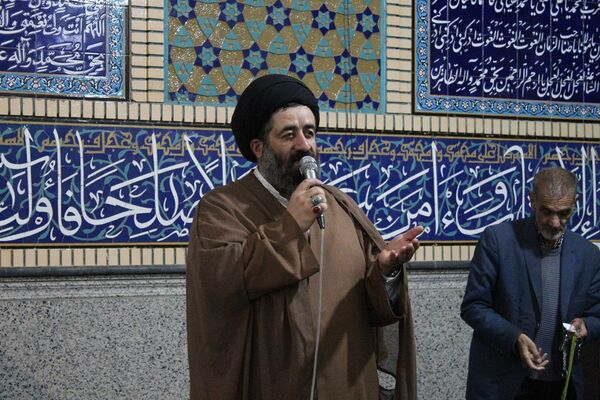 مراسم جشن نیمه شعبان در مسجد جامع حضرت ابوالفضل(ع)