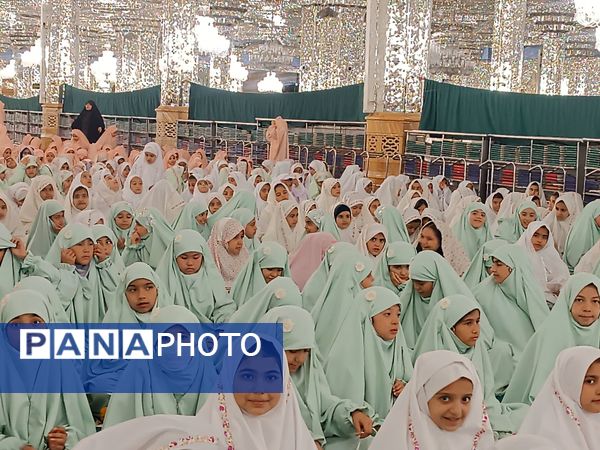 آئین جشن تکلیف در حرم امام رضا (ع)