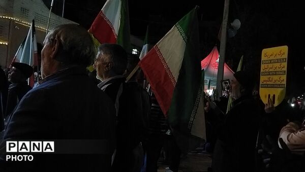 دویست و بیست و نهمین شب از اجتماعات مردمی بلوار فضل نیشابور در قاب پانا 