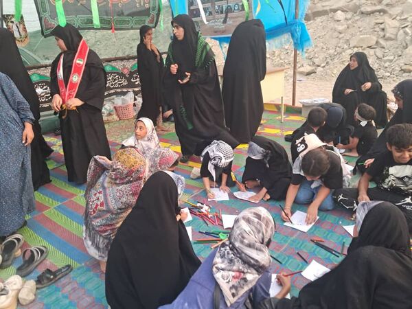 شور پیاده‌روی جاماندگان اربعین گامی به یاد شهدا