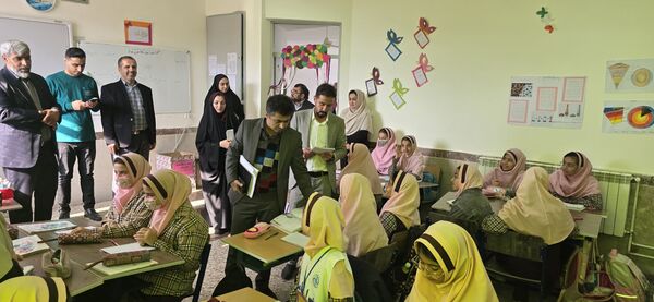 بازدید میدانی رئیس ستاد شاهد استان از دبستان شاهد شهدای دانش‌آموز کردکوی