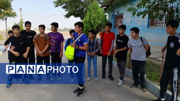 روزی پرانرژی برای پسران ناحیه یک زنجان و منطقه ایجرود در اردوی دانش‌آموزی یک‌روزه
