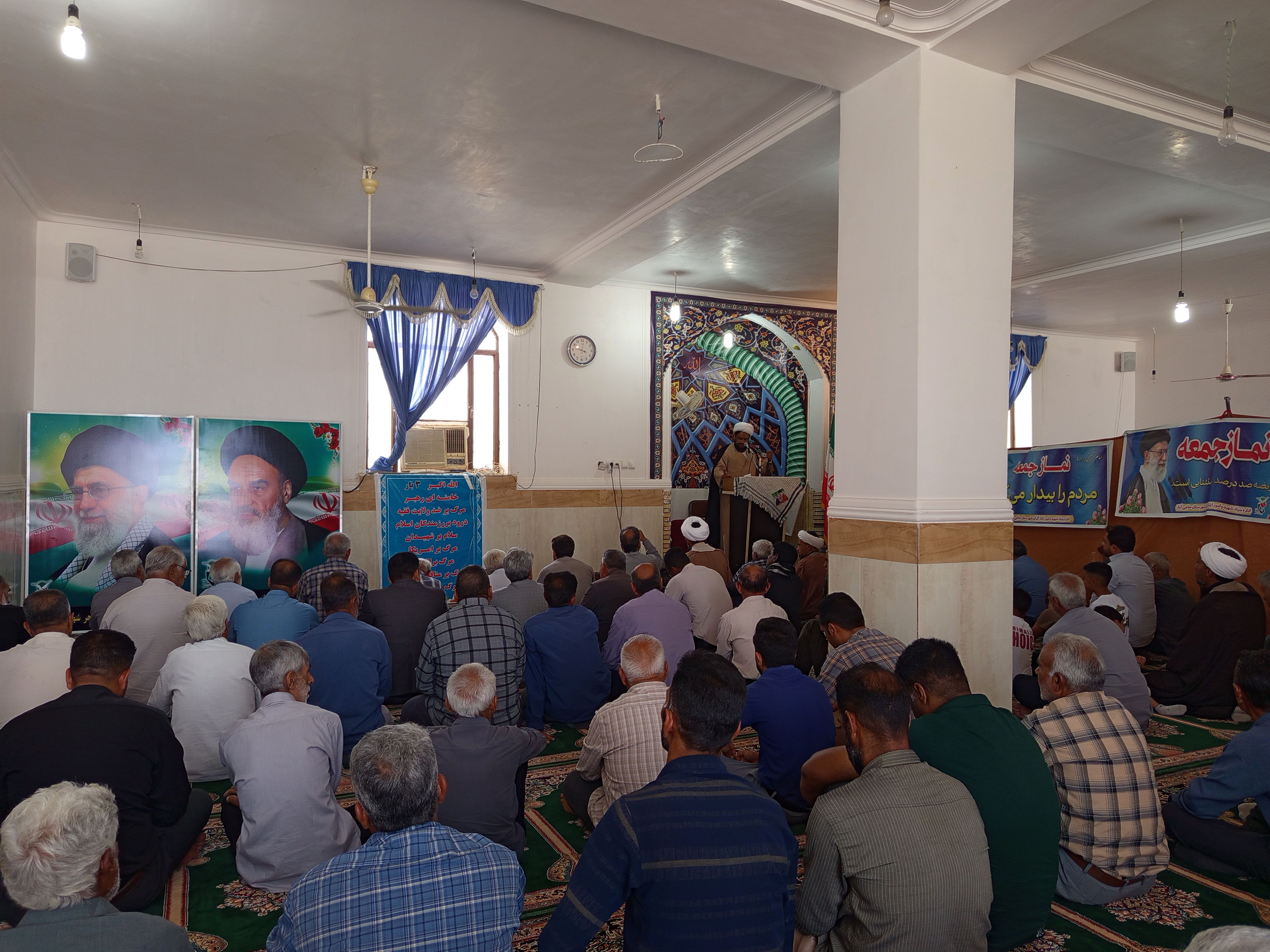 امام جمعه بخش احمدی: حوادث خونین اخیر اراده ملت ایران را برای مقابله با ظلم دوچندان کرد