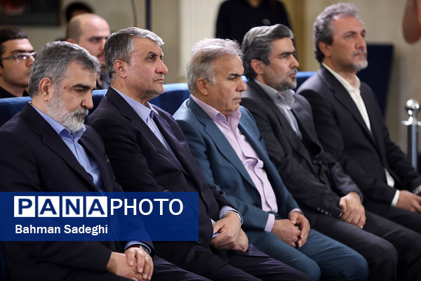 نشست خبری رئیس سازمان انرژی اتمی
