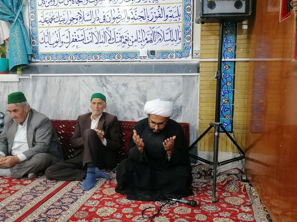 محفل انس با قرآن کریم در مسجد جامع شهر بار نیشابور 