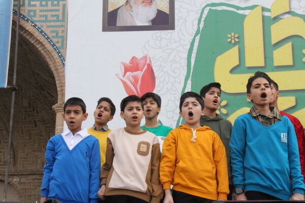 جشن یزدی‌ها در چهل‌ و ششمین فجر انقلاب