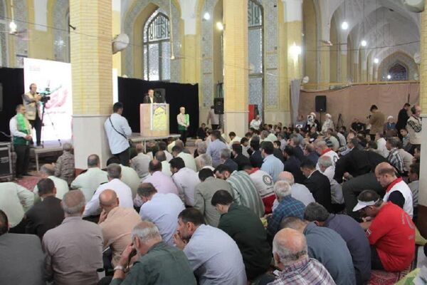 نخستین سالگرد رئیس‌جمهور شهید در مصلای کرج