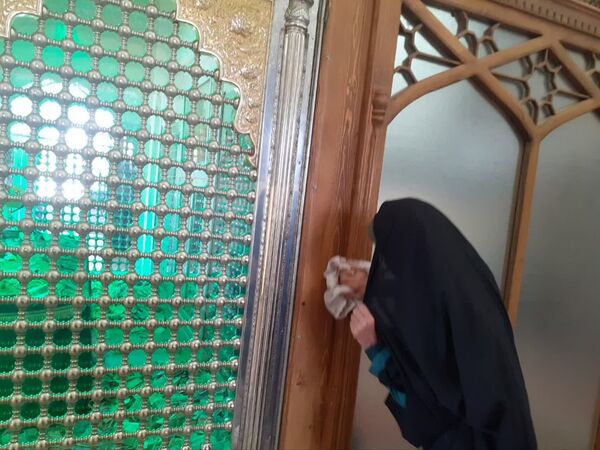 حلول ماه مبارک رجب جلوه‌ای از بندگی و خدمت در باغمزار