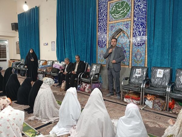 برگزاری مراسم اعتکاف در مسجد اعظم دارالقرآن امام خمینی نیشابور 