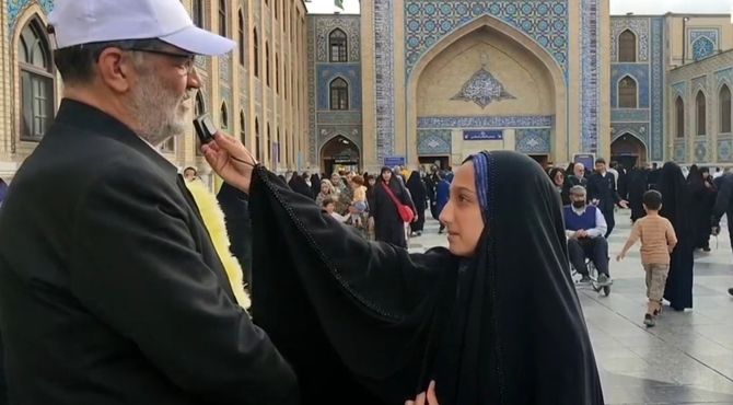 لحظاتی ناب از حضور در محضر امام رئوف